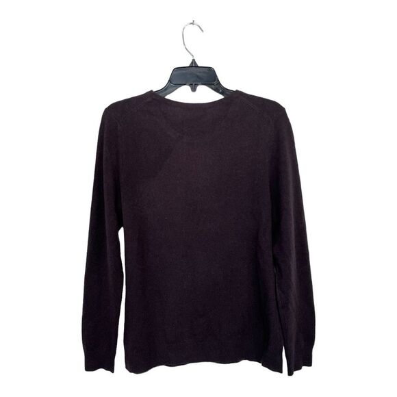 Cashmere Charter Club | Brown Luxury Cashmere Crew Neck Knit Sweater M - Picture 2 of 4